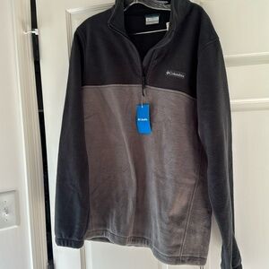 NWT Columbia men’s Large L Steens Mountain half zip fleece